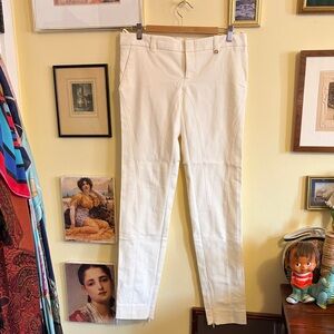 Women’s White Slim Dress Jeans